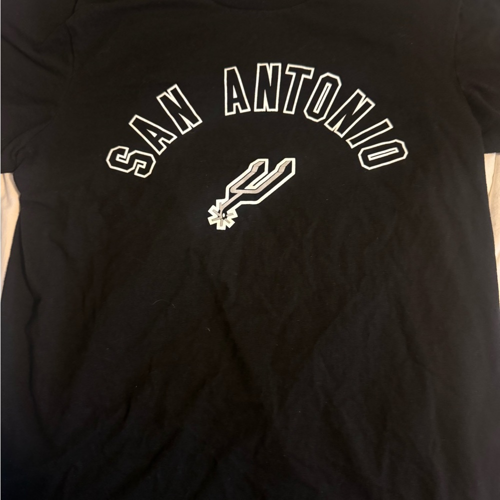 San Antonio Spurs Black T-Shirt